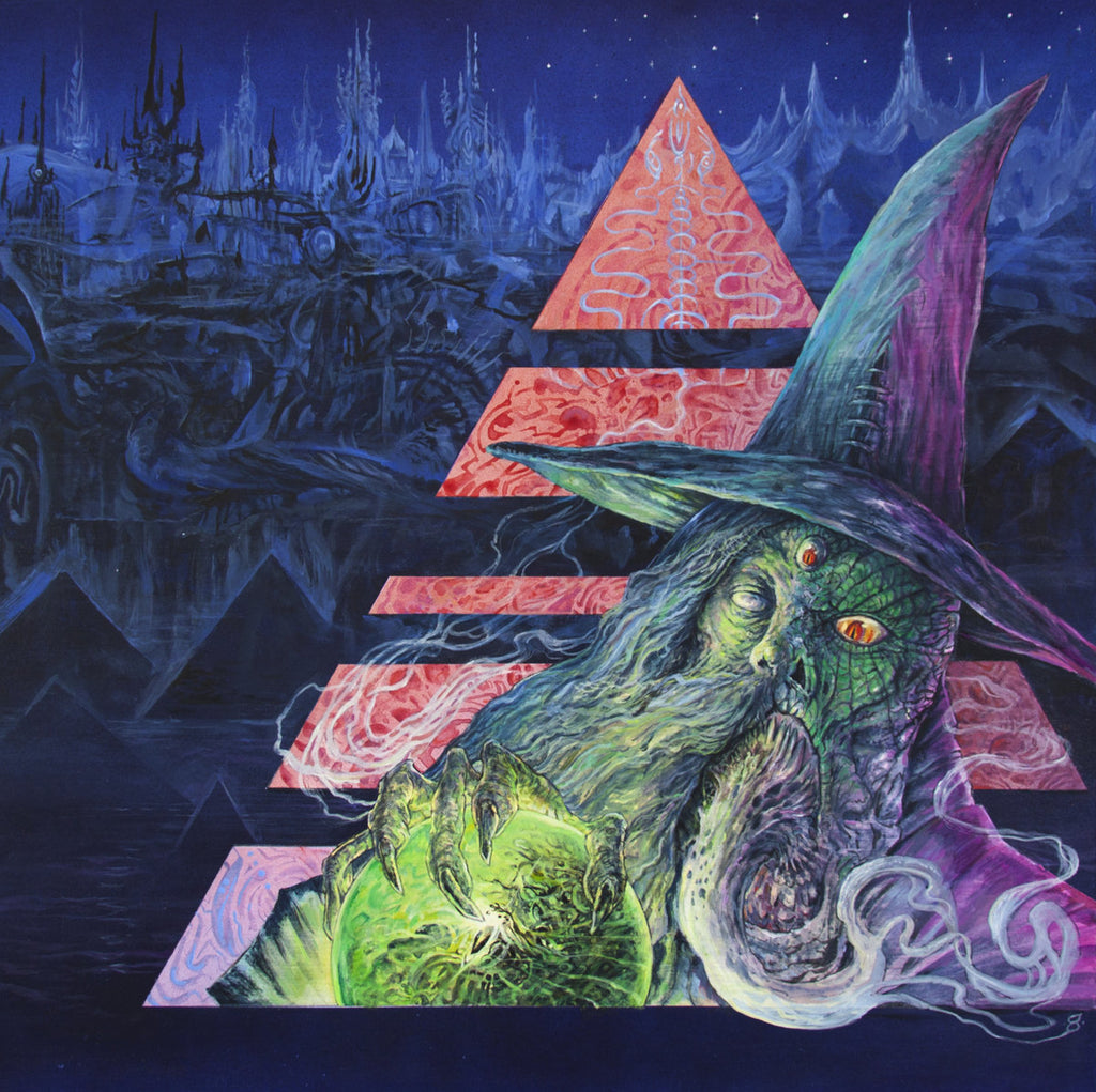 LURID ORB (AUS) – Folded Visions LP GREEN MARBLE VINYL