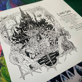 LURID ORB (AUS) – Folded Visions LP GREEN MARBLE VINYL