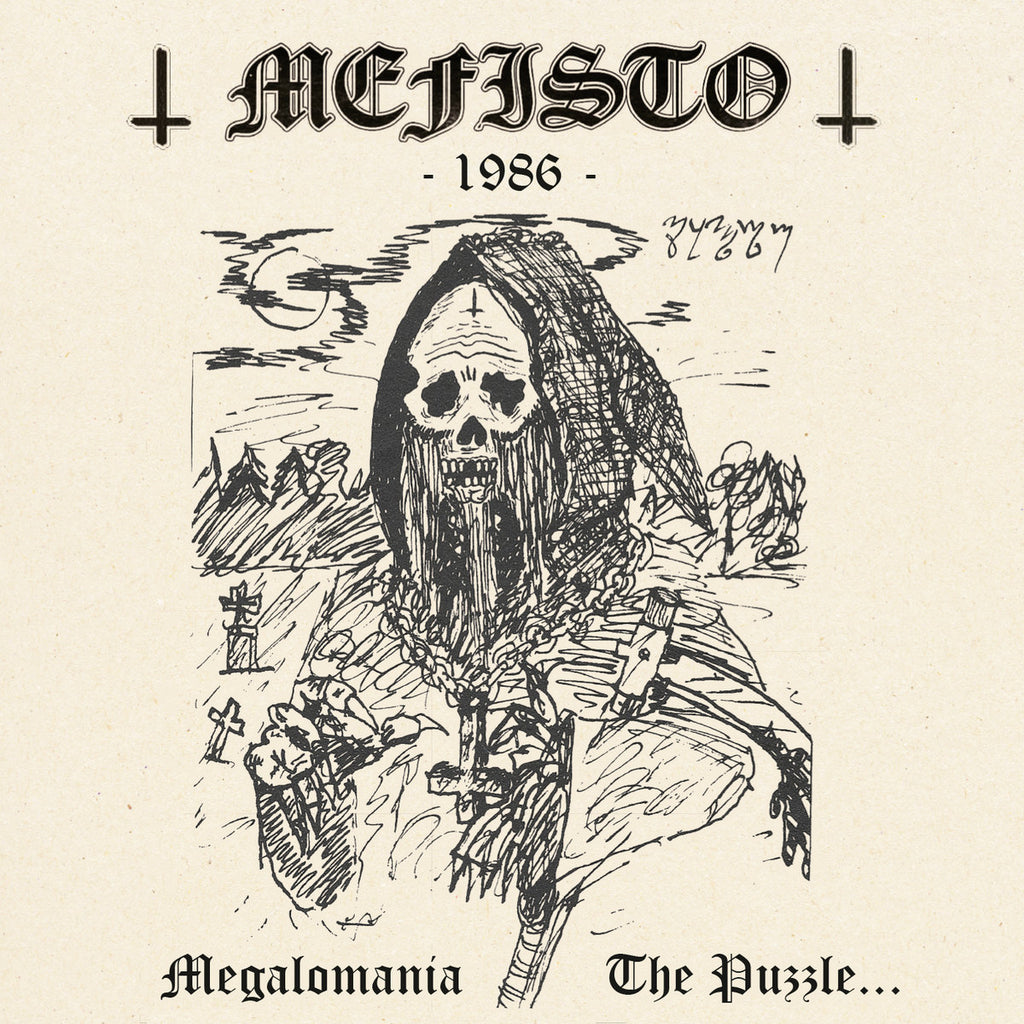 MEFISTO - Megalomania ('86 demo) / The Puzzle ('86 demo) CD (2023 Reissue)