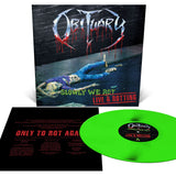 OBITUARY - 2022 - Slowly We Rot - Live and Rotting LP SLIME GREEN VINYL