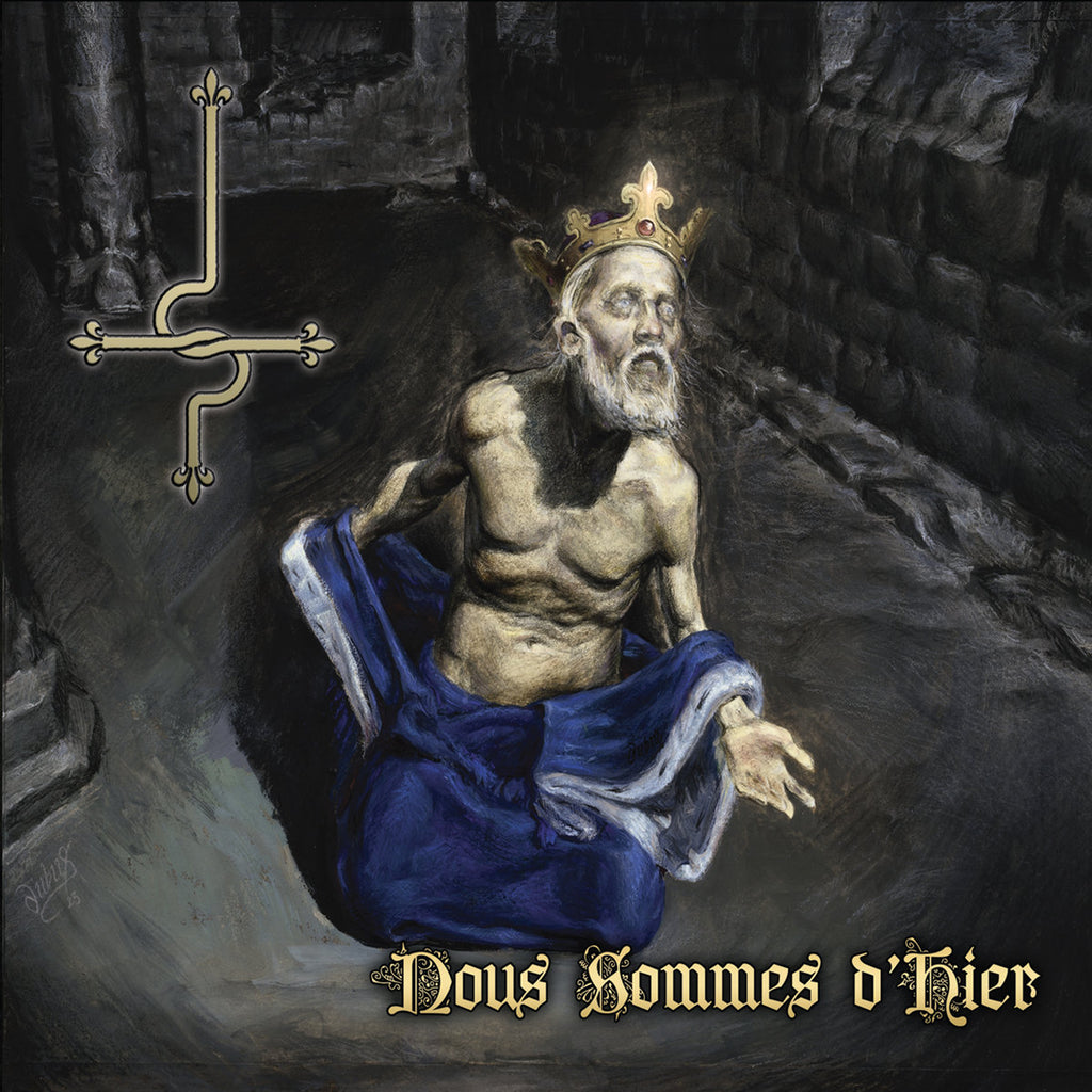 SÜHNOPFER - Nous sommes d'Hier 2xLP BLUE/GOLD w/SPLATTER VINYL