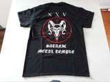 BEHERIT - Satanic Metal Temple T-SHIRT MALE MEDIUM