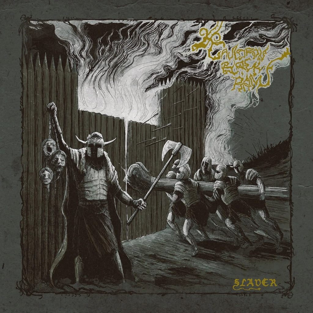 CAULDRON BLACK RAM - Slaver SPLATTER VINYL