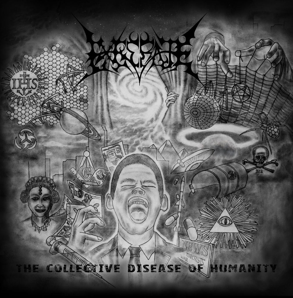 EXECRATE (NZL) - 2016 - The Collective Disease Of Humanity CD