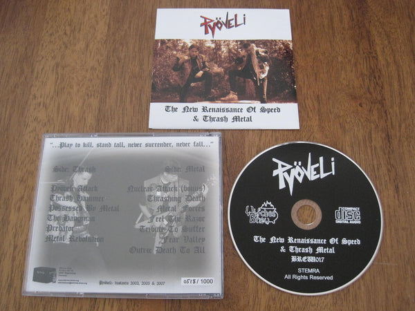 PYÖVELI - The New Renaissance Of Speed & Thrash Metal CD – Centennial  Conflict