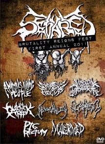 BRUTALITY REIGNS FESTIVAL 2011 DVD