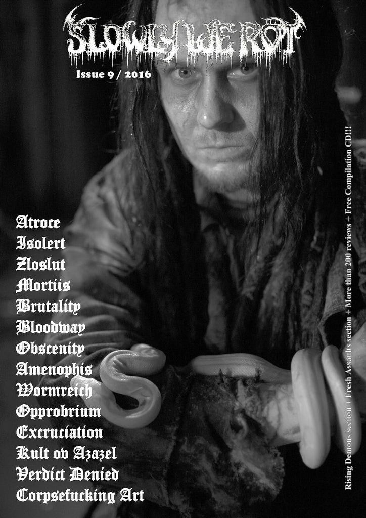 SLOWLY WE ROT Zine #09 + CD