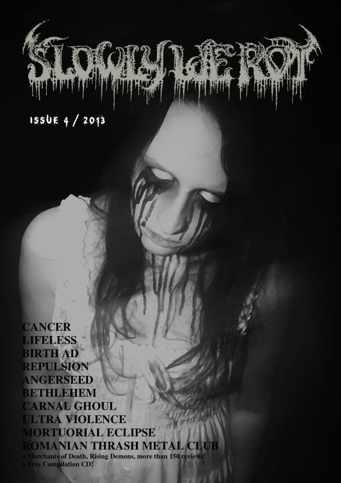 SLOWLY WE ROT Zine #04 + CD