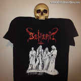 BEHERIT - Satanic Metal Temple T-SHIRT MALE MEDIUM
