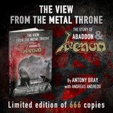 ABADDON & VENOM - The View From The Metal Throne BOOK [PRE-ORDER]