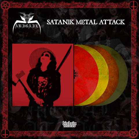 ABIGAIL - Satanik Metal Attack LP [RELEASE DATE: 01 Sep 2026][PRE-ORDER]