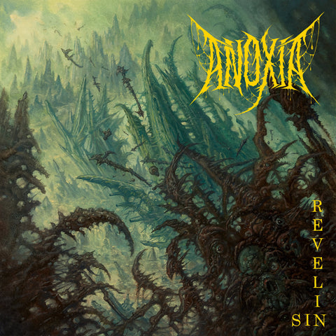 ANOXIA (AUS) - Revel In Sin LP GREEN YELLOW WHITE SPLATTER VINYL [PRE-ORDER]