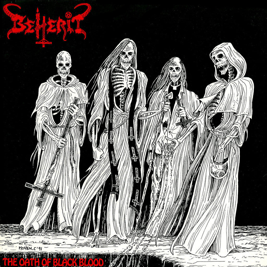 BEHERIT - The Oath of Black Blood CD (2023 NWN! Prod Reissue) [SEALED]