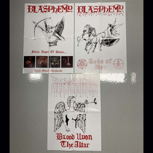 BLASPHEMY - 'Ross Bay Cult Japan' 3 x A2 POSTER SET [PRE-ORDER]