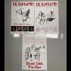 BLASPHEMY - 'Ross Bay Cult Japan' 3 x A2 POSTER SET [PRE-ORDER]
