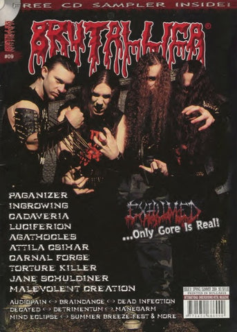 BRUTALLICA Zine - # 09 (2004) + Vol. 09 Compilation CD