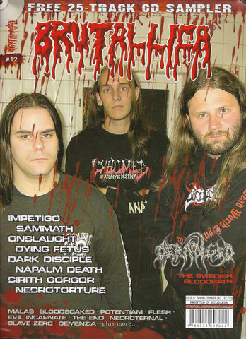 BRUTALLICA Zine - # 12 (2007) + Vol. 10 Compilation CD
