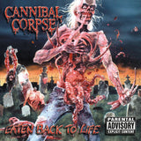 CANNIBAL CORPSE - 1990 - Eaten Back To Life LP 35TH ANNIVERSARY BLUE SMOKE VINYL (2025 Reissue)