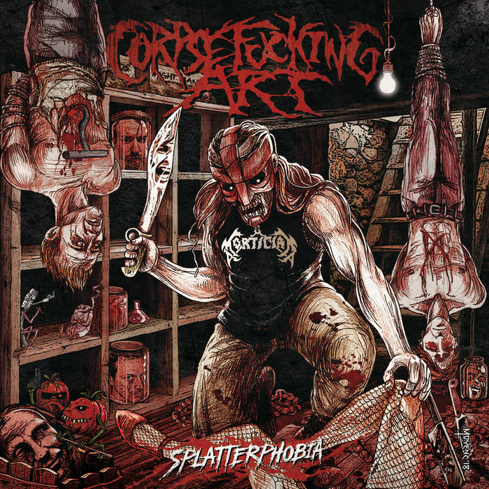 CORPSEFUCKING ART - Splatterphobia CD [TRAYCARD VG+]