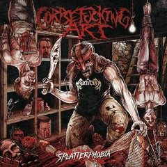 CORPSEFUCKING ART - Splatterphobia CD [TRAYCARD VG+]