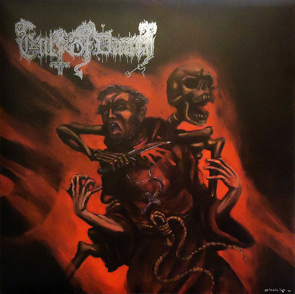 CULT OF DAATH – Slit Throats And Ritual Nights 2xLP [2ND HAND = VG+ / NM][**NO POSTER**]