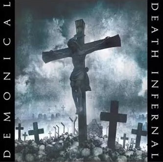 DEMONICAL - 2011 - Death Infernal LP BLUE SMOKED VINYL (2021 Reissue)