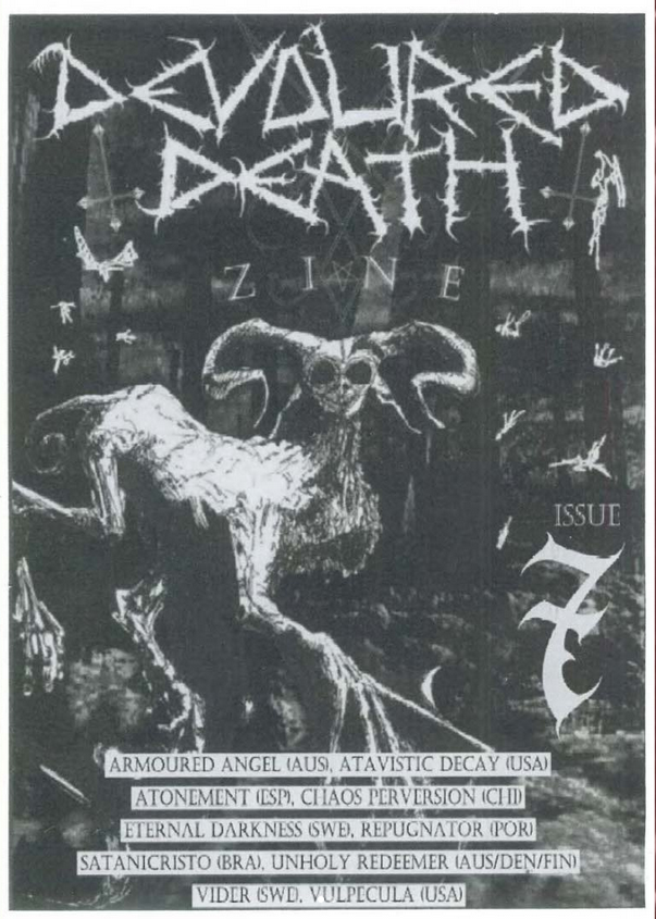 DEVOURED DEATH FANZINE (AUS) - #7 [PRE-ORDER]