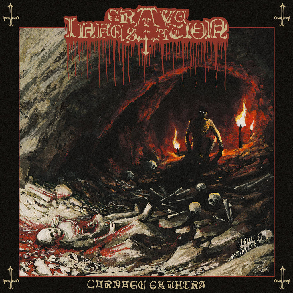 GRAVE INFESTATION - Carnage Gathers CD [SEALED]