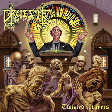 GRUESOME - 2018 - Twisted Prayers CD [SEALED]