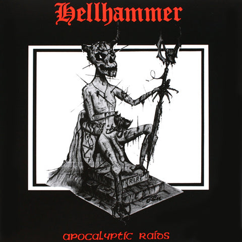 HELLHAMMER - Apocalyptic Raids LP BLACK VINYL (2020 Reissue) [SEALED]