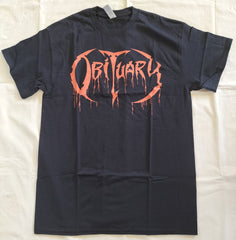 OBITUARY - Logo (Cause of Death) T-SHIRT // M + L