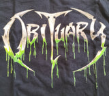 OBITUARY - Logo (Slowly We Rot) T-SHIRT