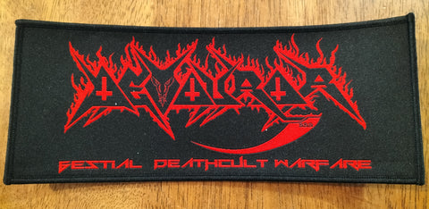 DEVOUROR - Bestial Death Cult Warfare RECTANGLE PATCH