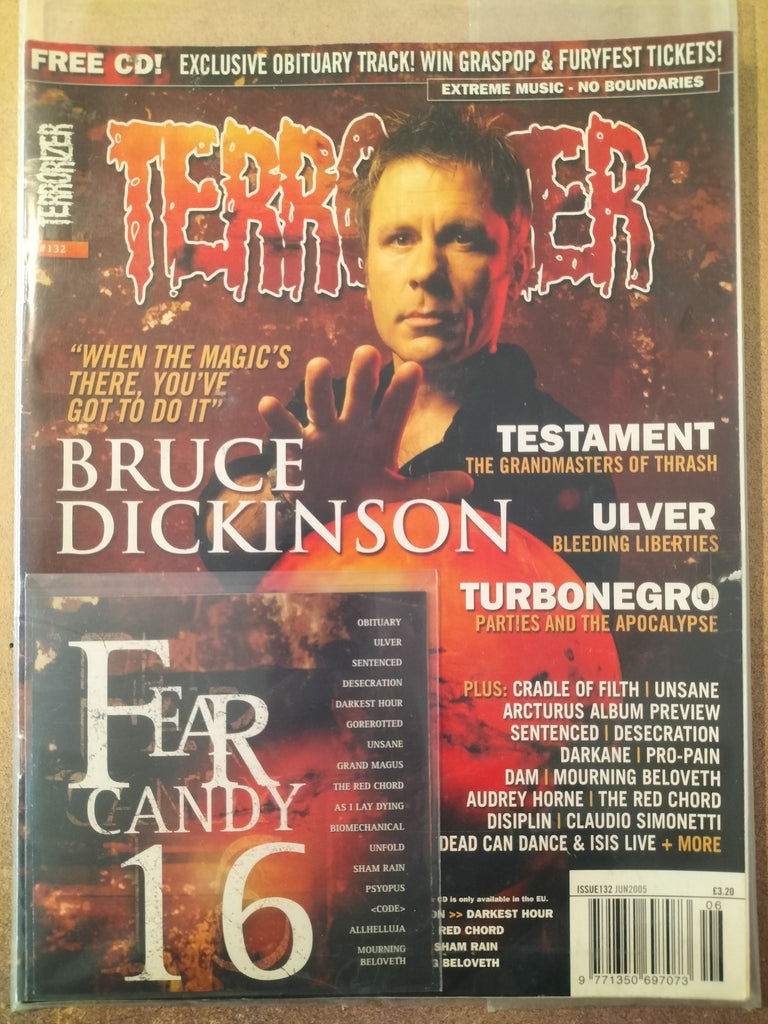 TERRORIZER #132 + CD [2ND HAND]