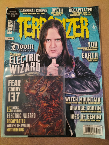 TERRORIZER #253 + Fear Candy 137 CD [2ND HAND]