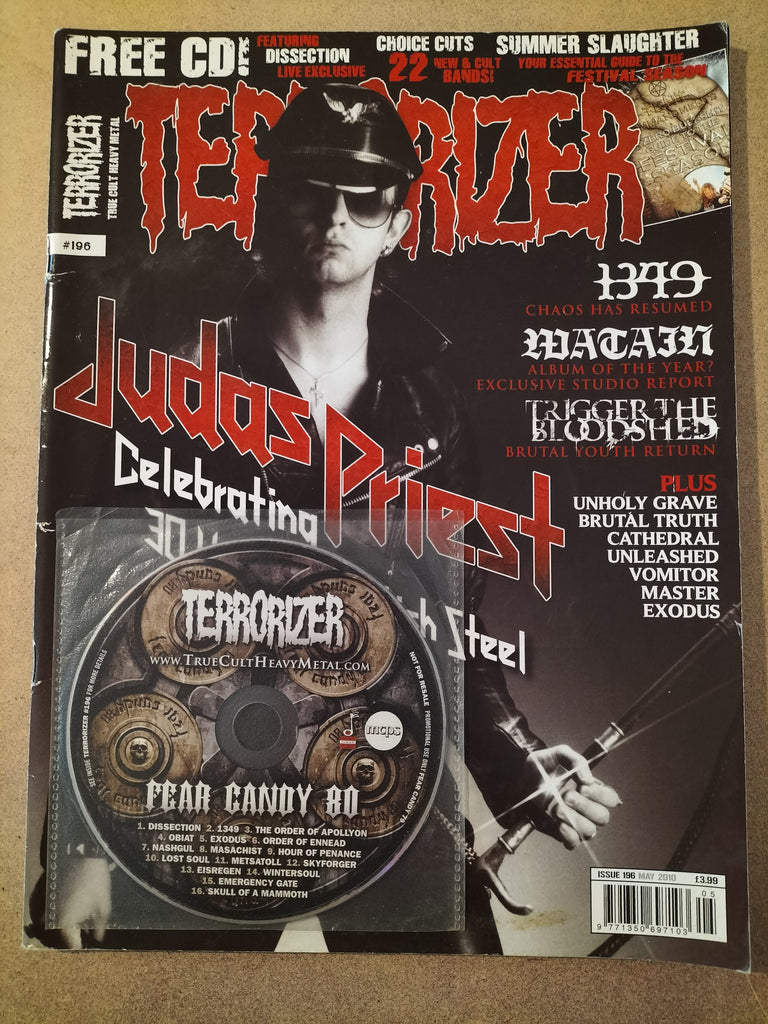 TERRORIZER #196 + Fear Candy 80 CD [2ND HAND]