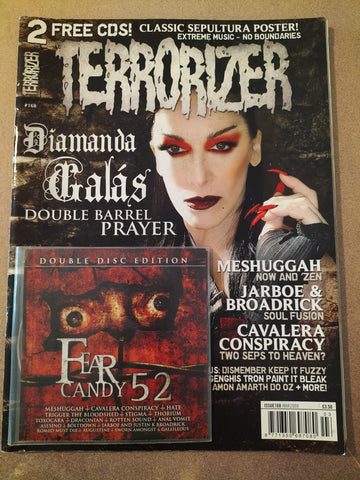 TERRORIZER #168 + Fear Candy 52 2xCD [2ND HAND]