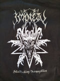 IMPIETY - Skullfucking Armageddon ZIP-UP HOODIE LARGE [2ND HAND]