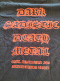 SADISTIC INTENT – 2013 Aus Tour T-SHIRT MEDIUM [VG+] [2ND HAND]