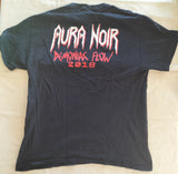 AURA NOIR – Demoniac Flow (2018 tour shirt) T-SHIRT LARGE [2ND HAND]