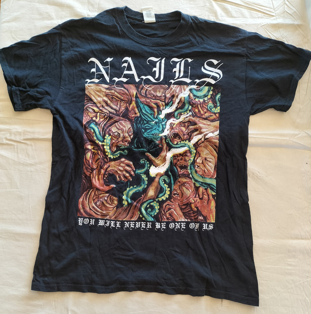 NAILS – You’ll Never Be One Of Us T-SHIRT MEDIUM [2ND HAND]