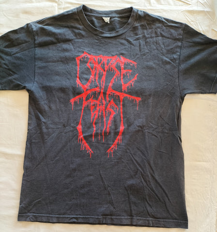 CORPSE FEAST (NZL) – Logo T-SHIRT LARGE [2ND HAND]