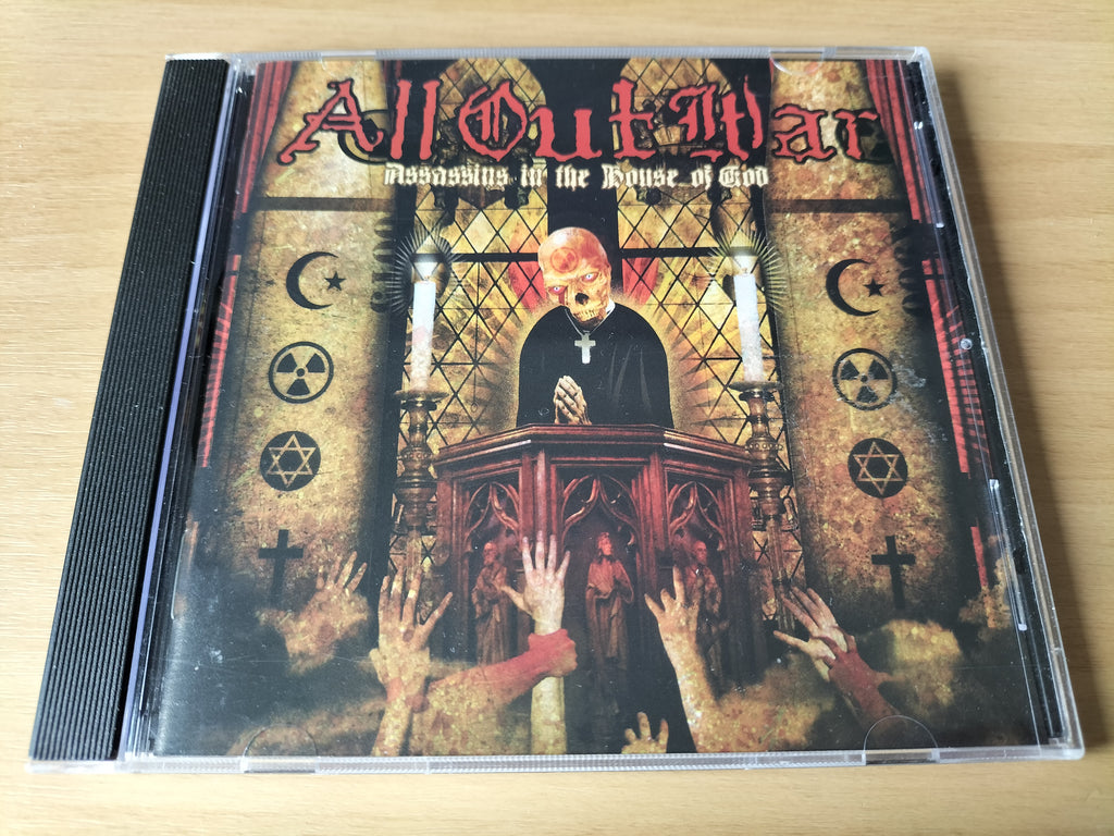 ALL OUT WAR - Assassins In The House Of God CD [2ND HAND]