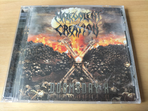 MALEVOLENT CREATION - Doomsday X CD [2ND HAND]