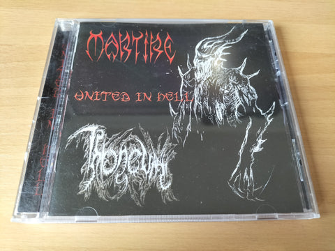 MARTIRE (AUS) / THRONEUM - United In Hell CD [2ND HAND]