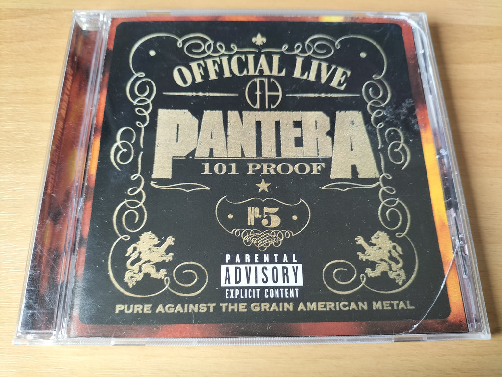 PANTERA - Official Live: 101 Proof CD [2ND HAND]