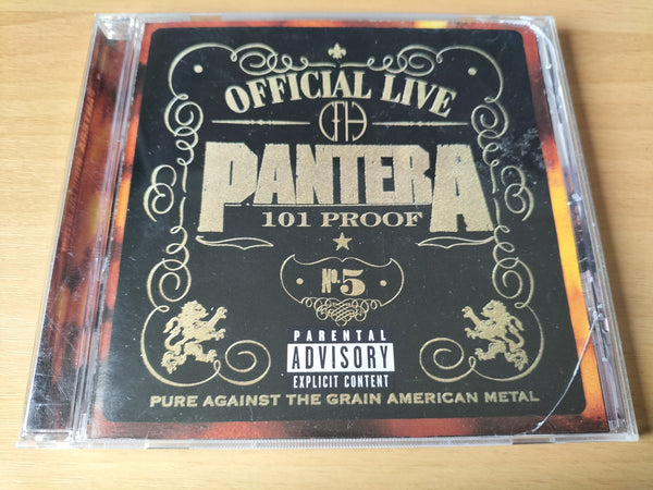 PANTERA - Official Live: 101 Proof CD [2ND HAND] – Centennial Conflict