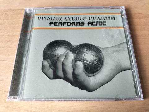 THE VITAMIN STRING QUARTET - Performs AC/DC CD [PROMO][2ND HAND]