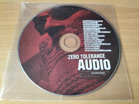 VARIOUS - Zero Tolerance Audio (from Zine #37) CD [2ND HAND]