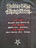 IMPIETY - Return To Armageddon - 2023 Tour - T-SHIRT MEDIUM